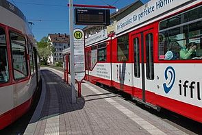 Straßenbahnhaltestelle Hornusstraße