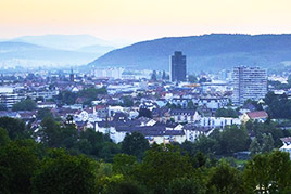 Lörrach für Alle - Blick auf Lörrach